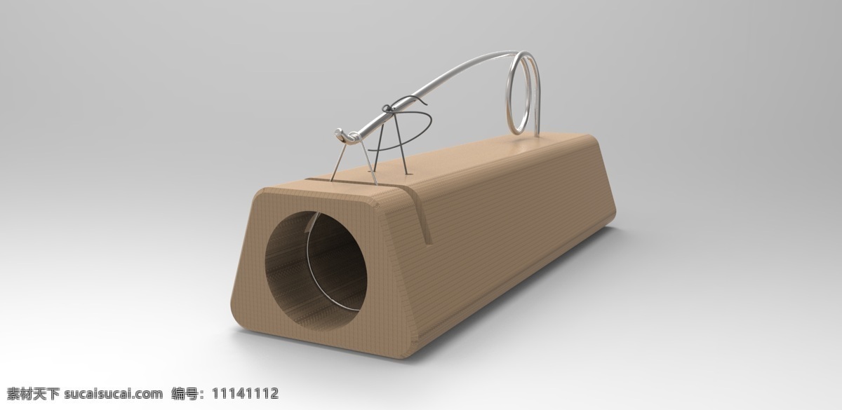 捕鼠器 安静 鼠标 陷阱 3d模型素材 家具模型