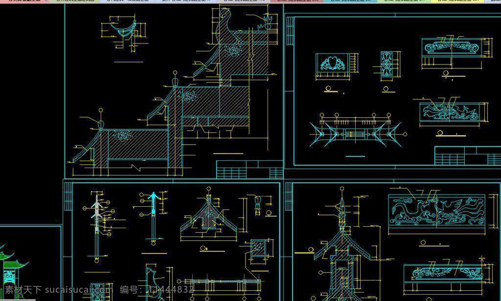 cad 长廊 仿古 古堡 古典 古建筑 古塔 花架 环境设计 建筑设计 牌楼 施工图 dwg 图纸 平面图 装修 装饰 室内设计 廊架 景观 棚架 凉亭 重檐 古庙 八角亭 水榭 茶社 仿古建筑 图 源文件 cad素材 室内图纸