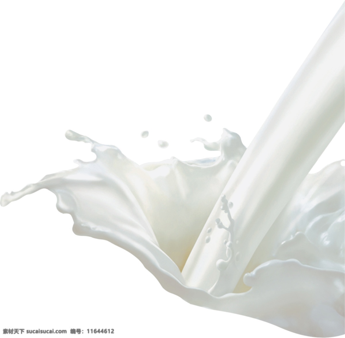 牛奶 液体 实物 分层