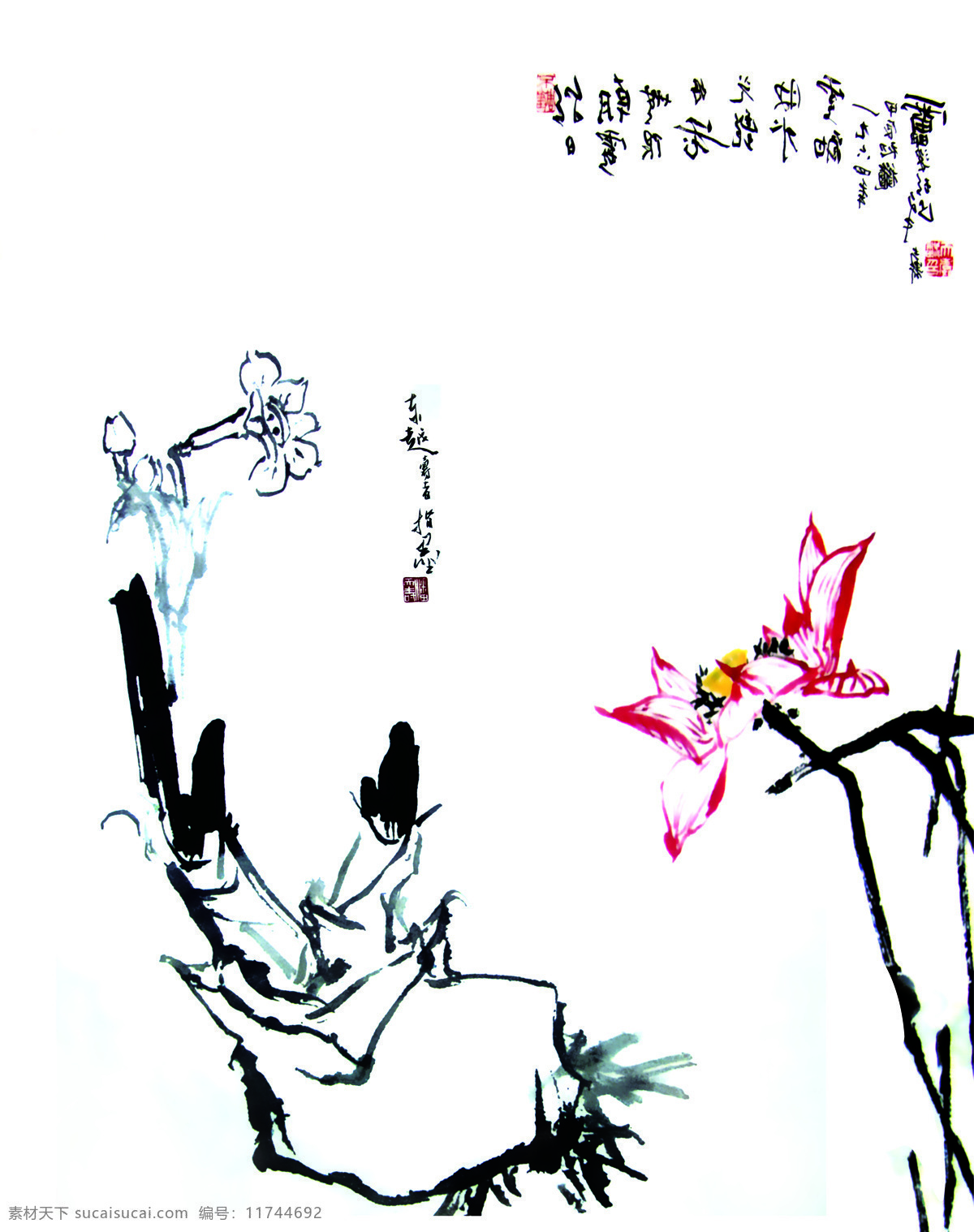 晨曲 移门 图案 移门图片 移门素材 移门图 玻璃移门 移门花纹 屏风图案 移门图库 中国风 水墨画 中国画 荷花 牵牛花 移门图案 文化艺术