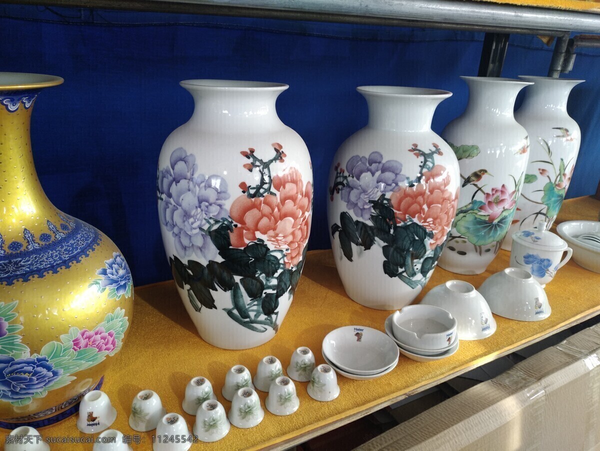 陶瓷花瓶瓷器 陶瓷花瓶 瓷器 陶瓷 陶艺 生活百科 生活素材