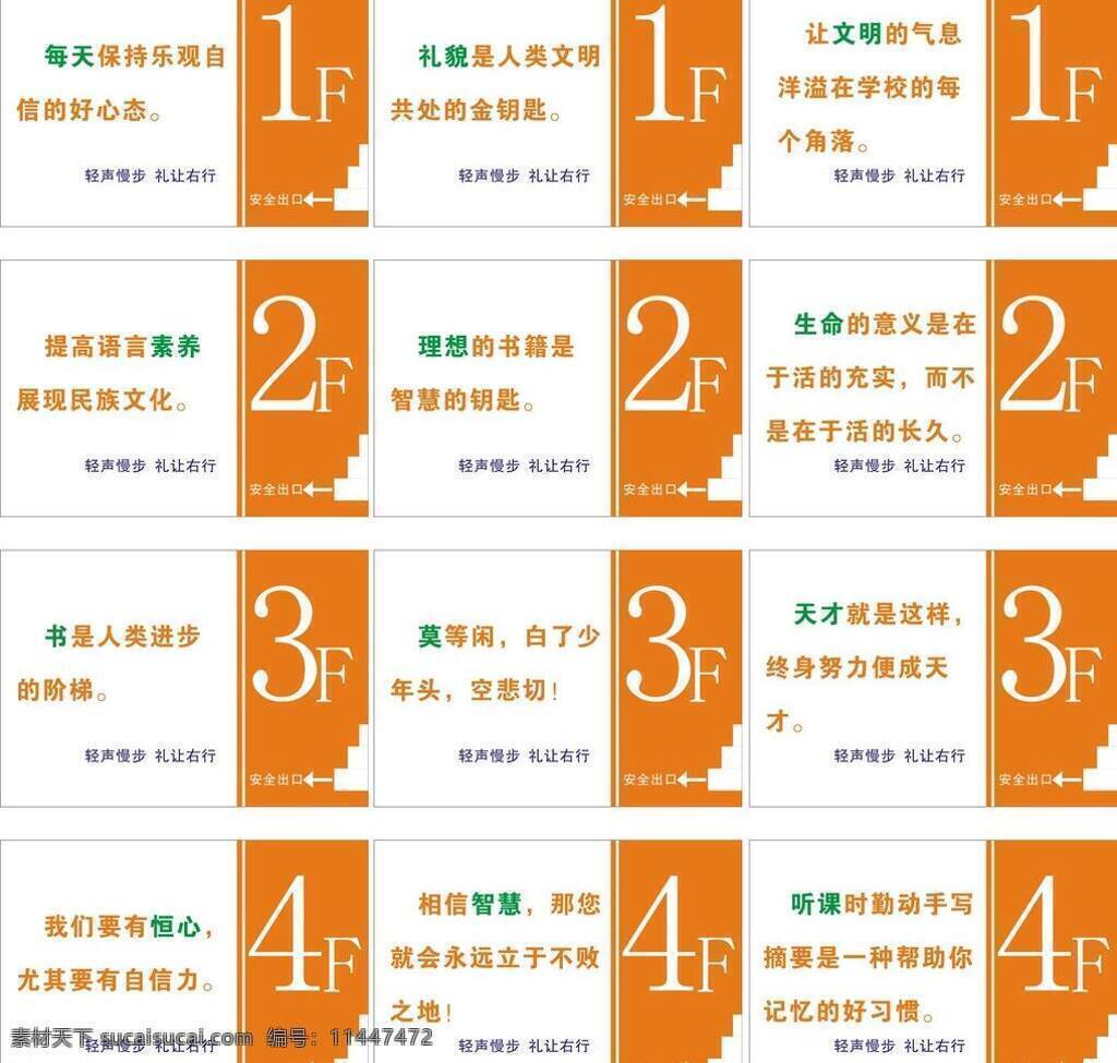 楼层 标示 生活百科 指示牌 楼层标示 矢量 psd源文件