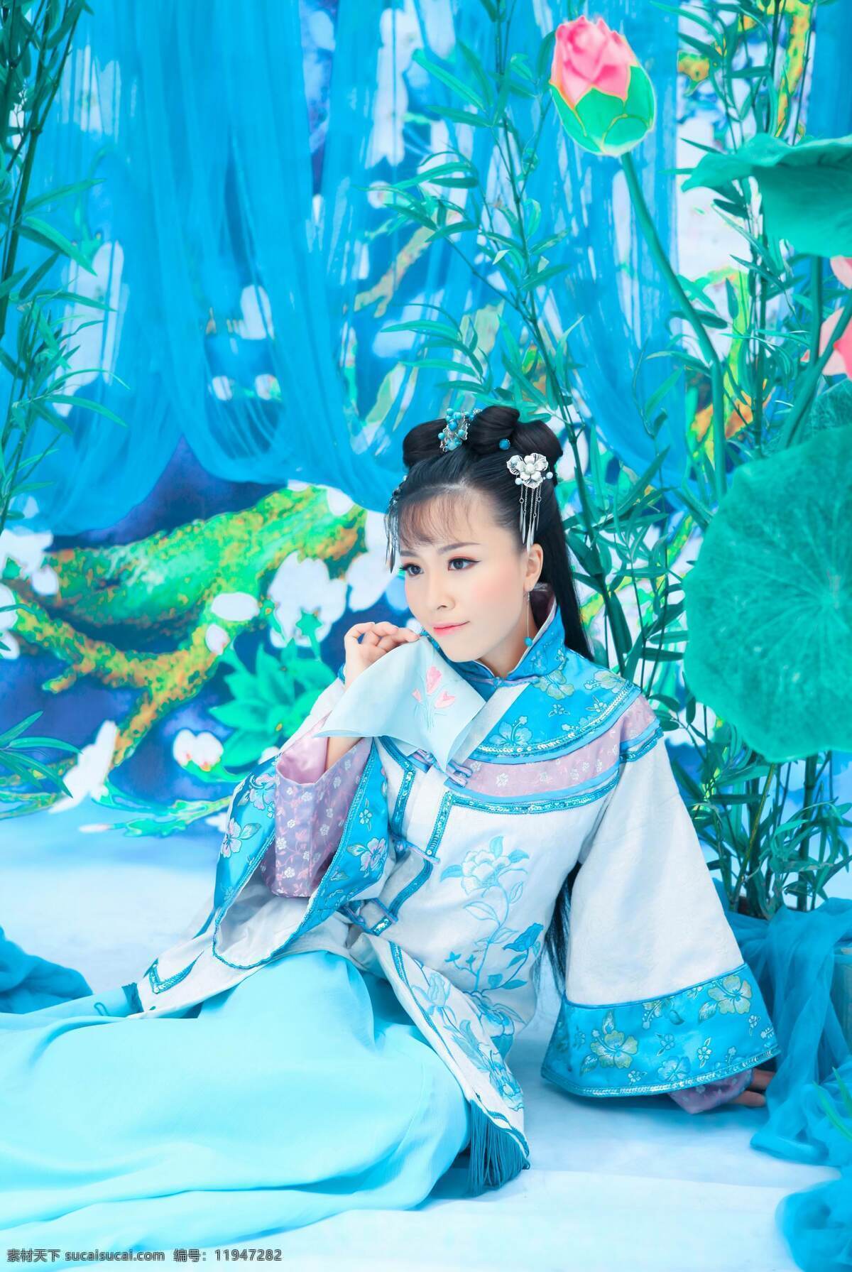 古装美女 艺术写真 唯美 美女摄影 古装 人物摄影 我的艺术照 人物图库