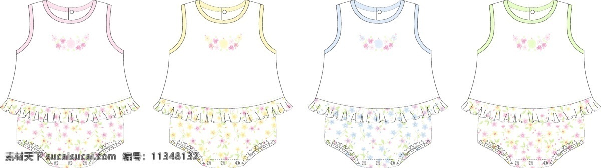 婴儿服装设计 婴儿服饰设计 服装印花 印花底纹 花 花纹 卡通图案 矢量图片 宝宝服 宝宝爬服 婴儿爬装 儿童幼儿 矢量人物 矢量 服装设计