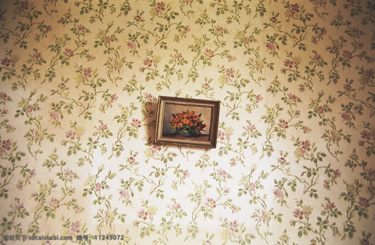 壁纸 花朵 花纹 画框 家居生活 墙纸 生活百科 纹理 碎花 装修 装饰 装潢 室内摄影 油画 装饰素材 壁纸墙画壁纸