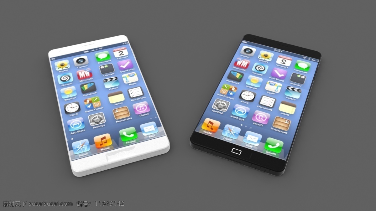 电话 苹果 iphone 手机 3d模型素材 其他3d模型