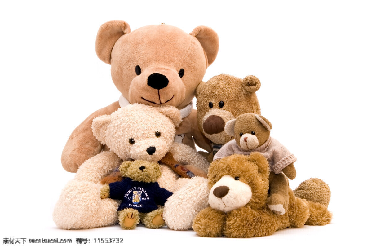 各种 可爱 泰迪 熊 布娃娃 泰迪熊 小熊 玩具 儿童玩具 毛绒绒 卡通 特写 摄影图 高清图片 其他类别 生活百科