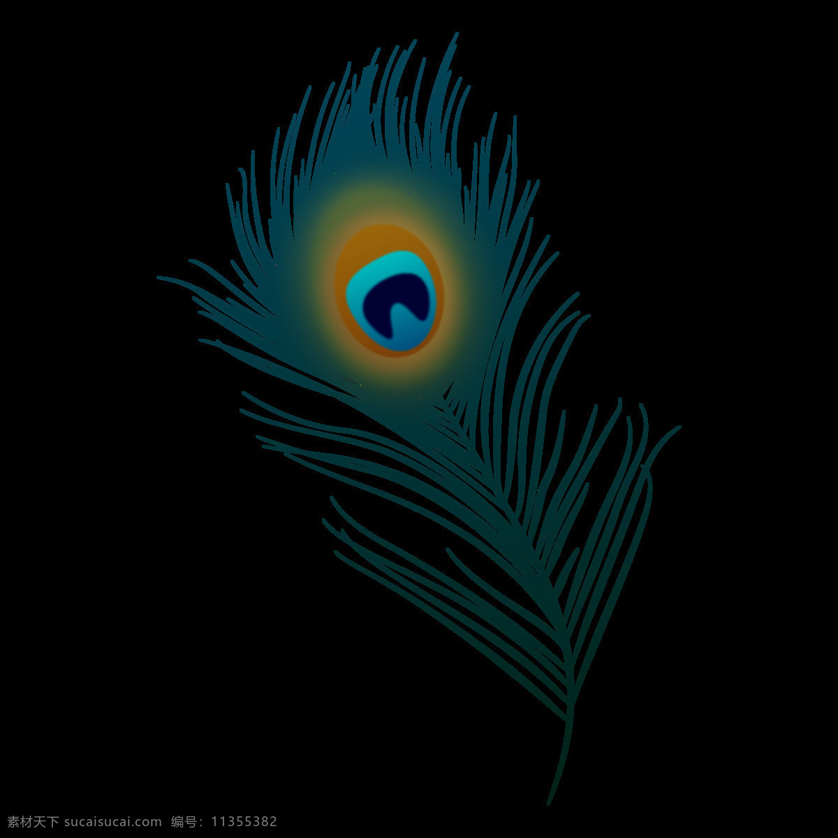 卡通孔雀图片 孔雀羽毛 手绘孔雀 孔雀翎 png透明底 透明底免抠图 png图片