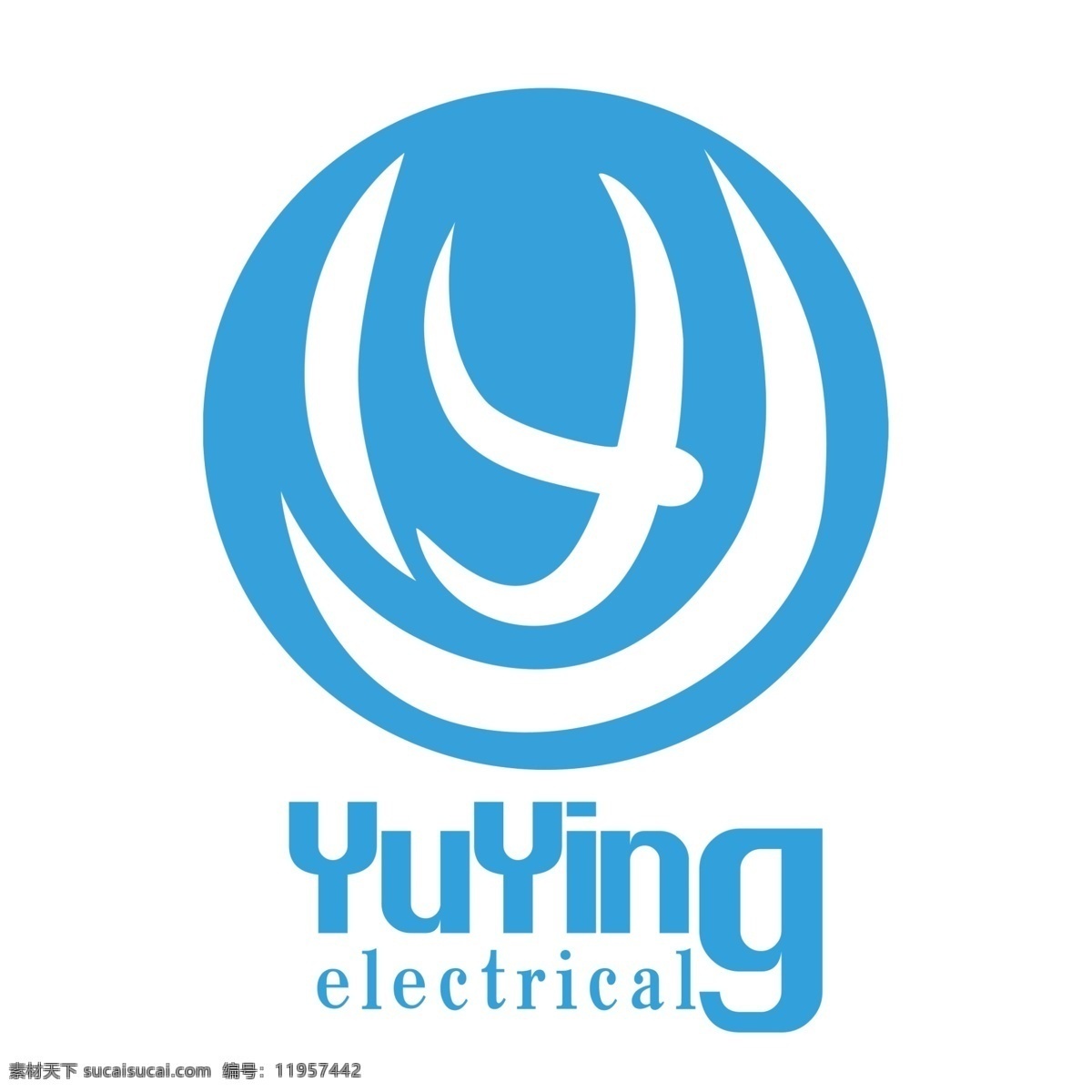 logo 标志设计 广告设计模板 化工 机电 蓝色 蓝色logo 源文件 模板下载 psd源文件