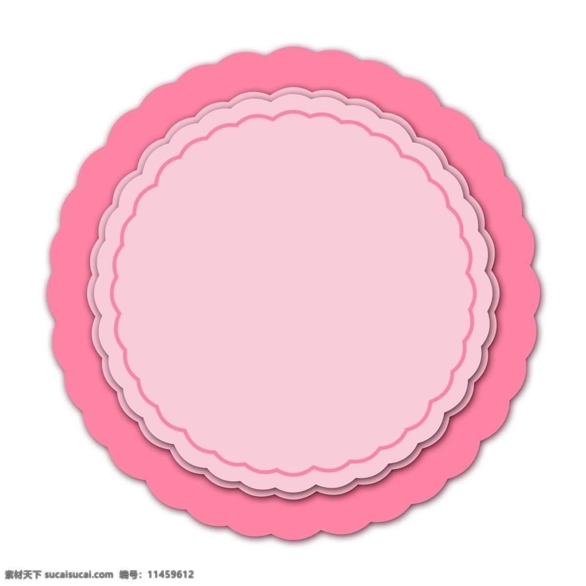 手绘 粉色 圆形 边框 粉色的边框 圆形的边框 漂亮的边框 美丽的边框 卡通边框 手绘边框插画