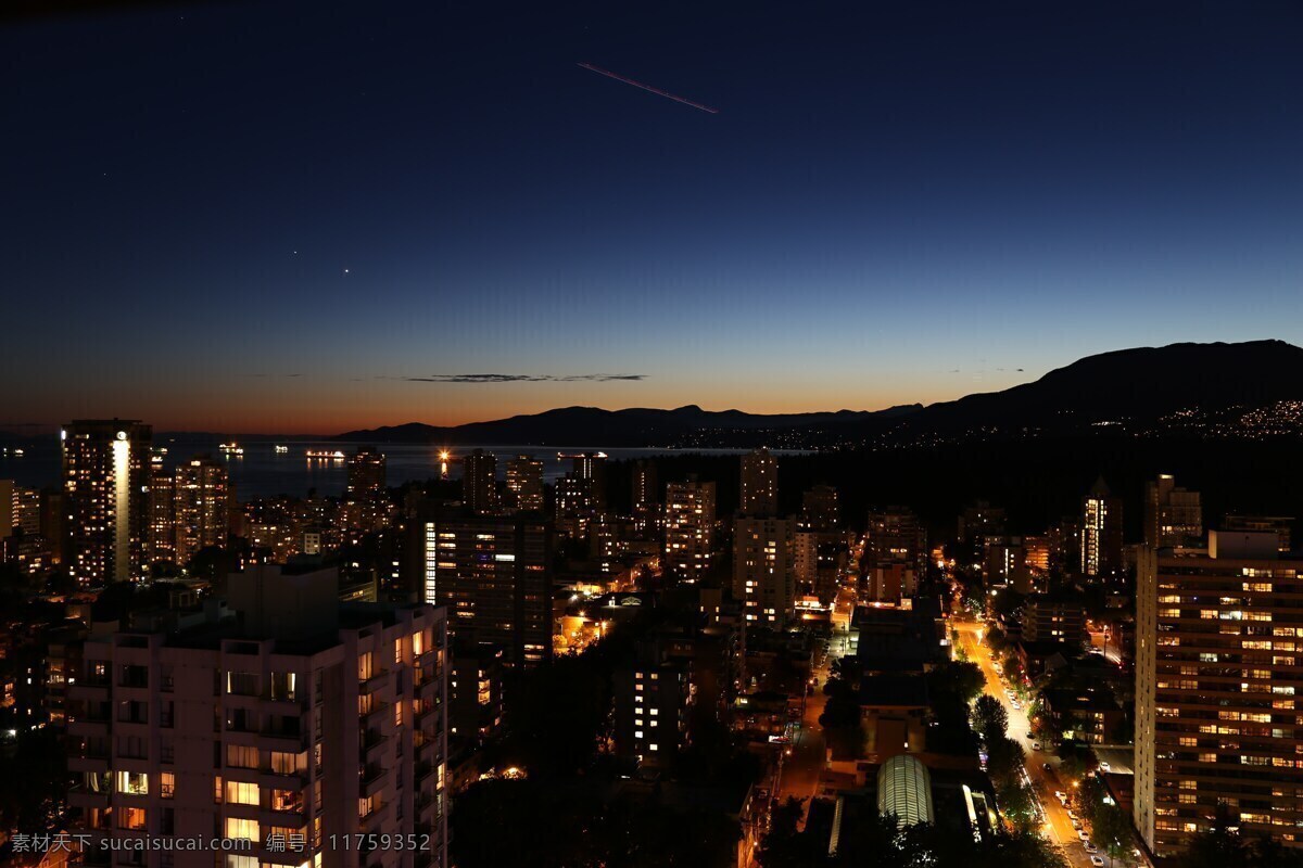 繁华 城市 夜景