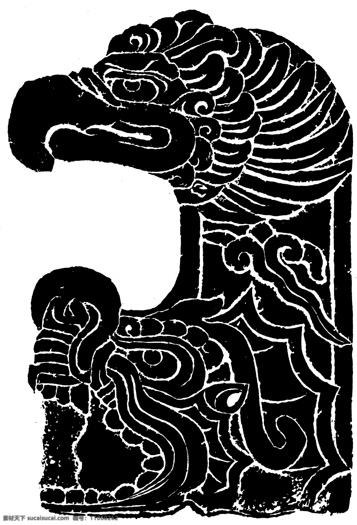 花鸟图案 隋唐五代图案 中国 传统 图案 设计素材 装饰图案 书画美术 黑色