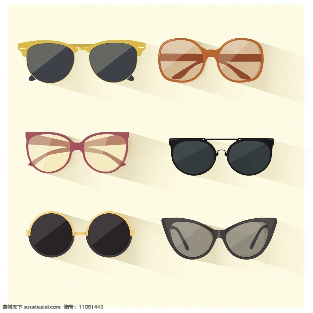 矢量太阳镜 夏天 阳光 时尚 复古 眼镜 现代 太阳镜 视力 保护眼镜 质朴 光 优雅 配件 阴影 男女皆宜 保护