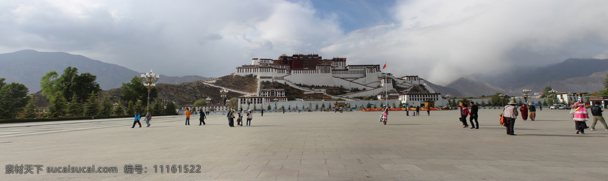 中国古建筑 西藏布达拉宫 中国名胜古迹 布达拉宫 西藏 创意图片 自然景观 风景名胜