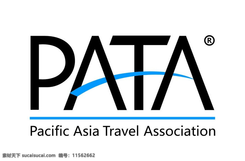 pata 亚太 旅游 协会 标志 旅游标志 亚太旅游标志 白色
