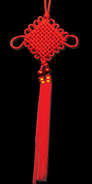 红色 丝绳 带 红 檀 串珠 中国结 传统艺术 春节 古代元素 古典元素 喜庆 喜庆元素