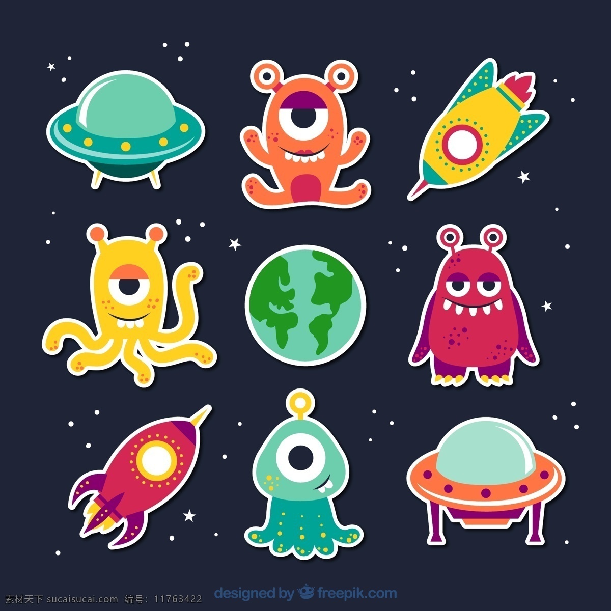 外星人 怪兽 飞碟 图 韩风 火箭 地球 章鱼怪 星空 卡通图案素材 卡通笔记本 书签 包书纸 儿童书籍图案 幼儿读物图 墙贴 童装卡通图 公车贴 贴纸图案 笔记本图 文具 信纸 男生 女生 源文件 矢量图 现代科技 交通工具 黑色