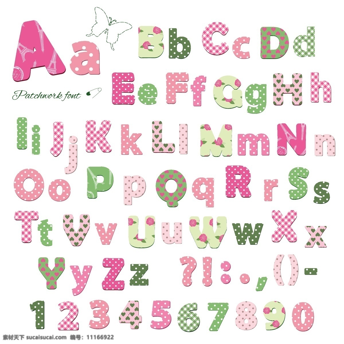 创意 数字 字母 分层 立体字母 卡通数字字母 矢量素材 彩色 数字字母 卡通设计 eps分层