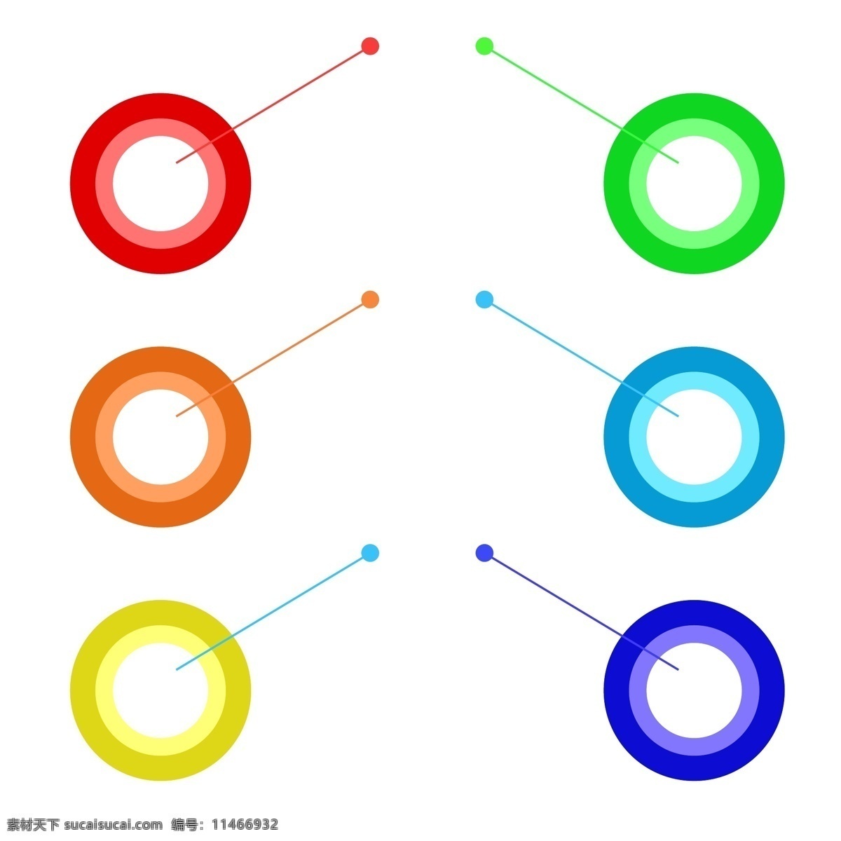 彩色 圆点 目录 信息图 数据图 流程图 彩色圆点插画 图标 标题 信息图表