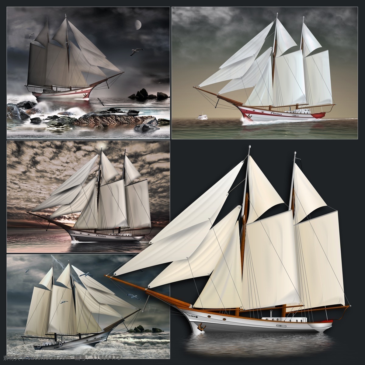 帆船 模型 大海 物流运输 交通工具 汽车图片 现代科技