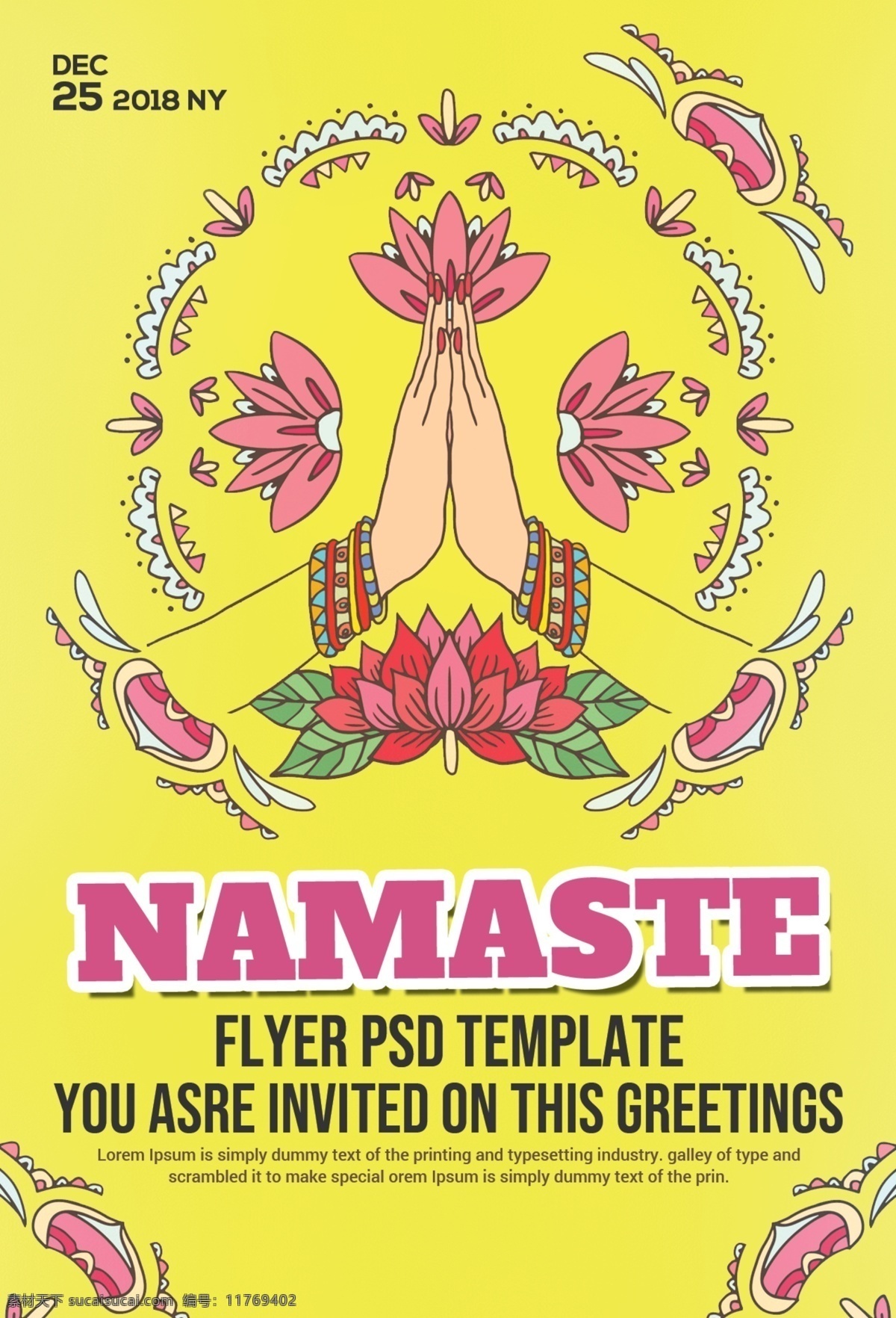 namaste flyer 艺术 体位法 背景 美丽 身体 设计师 能源 行使 女 数字 女孩 健康 插图 生活方式 冥想 平静的 人 提出 位置 放松 松弛 形状 精神 缠