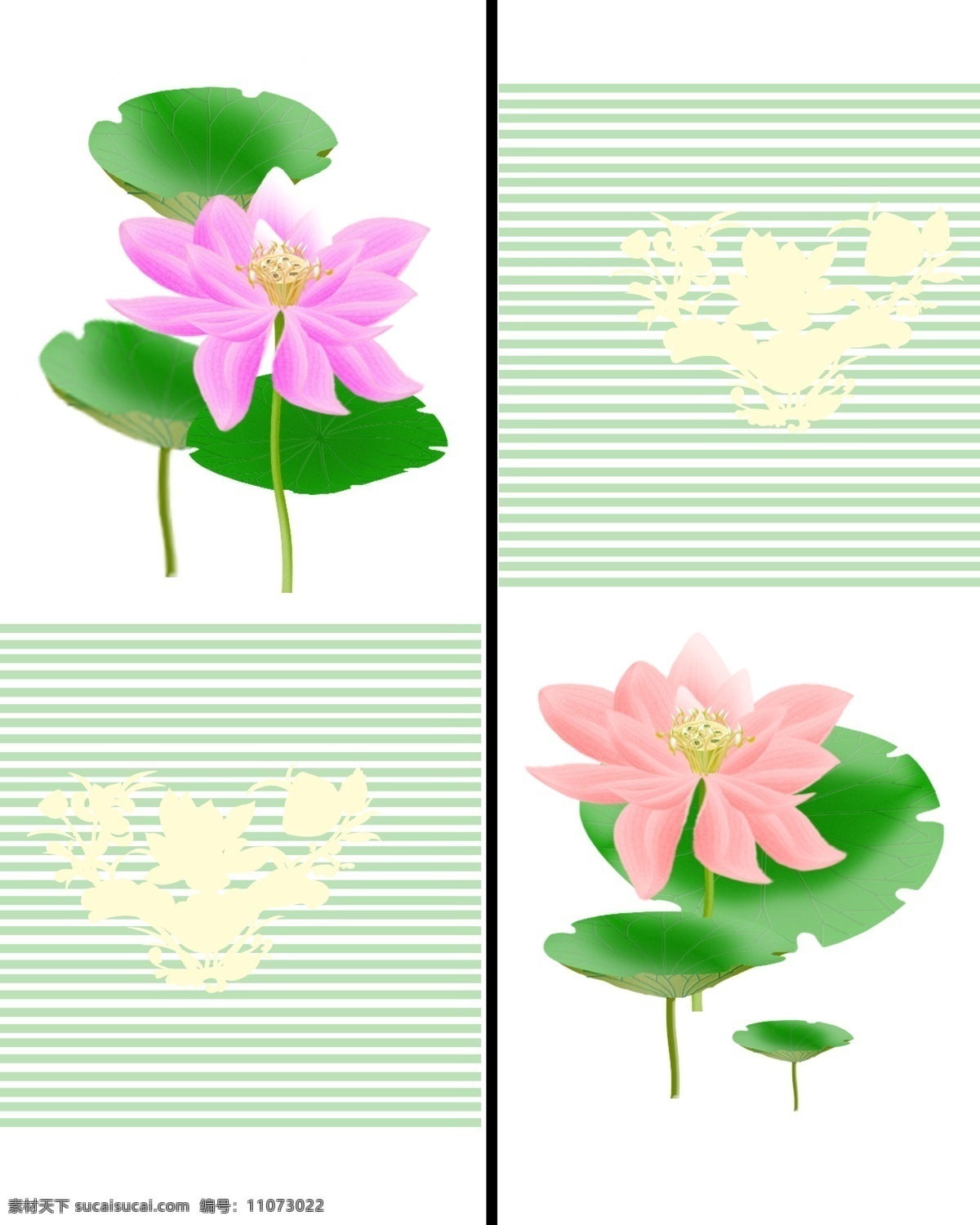 移门 荷花 广告设计模板 荷叶 花纹 线条 移门图案 移门荷花 源文件 家居装饰素材