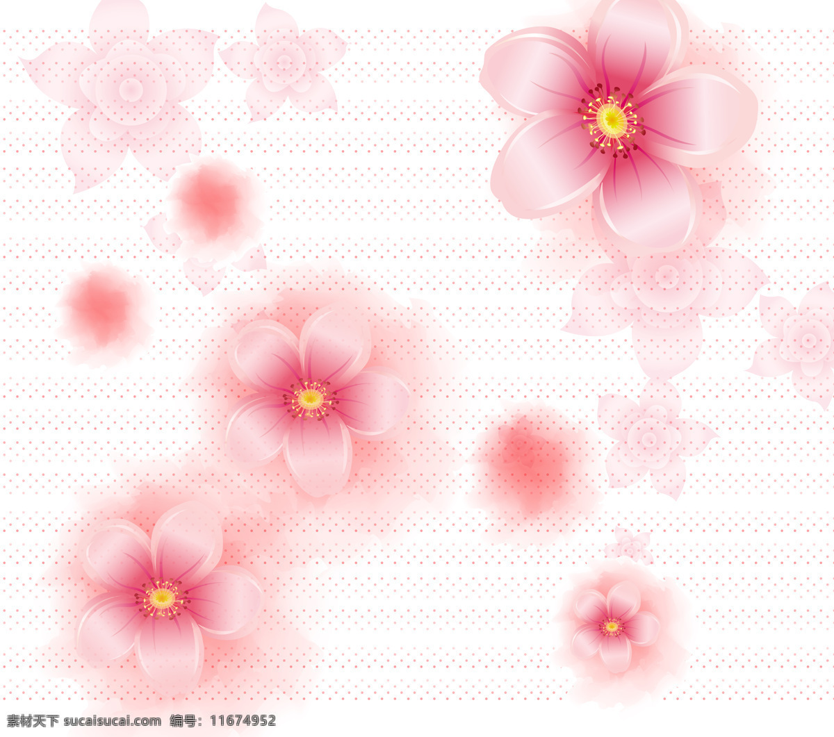 唯美 粉色 花 高清 花朵 背景图片