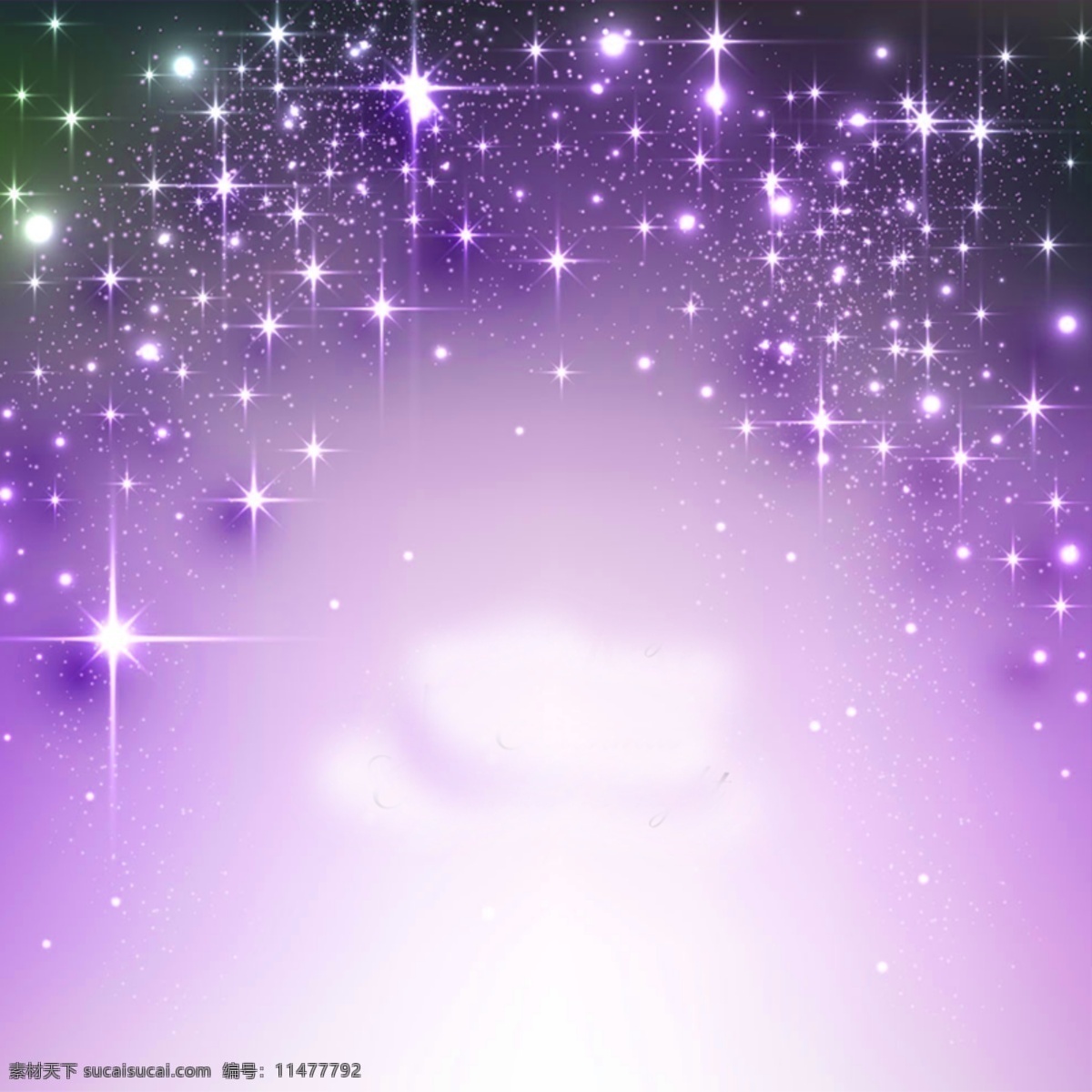 紫色星光背景 紫色 星光 星星 白色