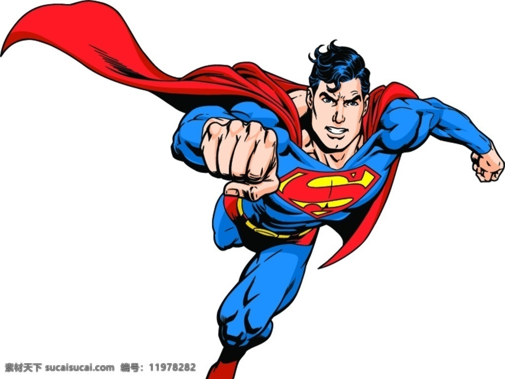 超人 钢铁之人 明日之人 氪星最后之子 动漫人物 超级英雄 动漫动画 超人系列