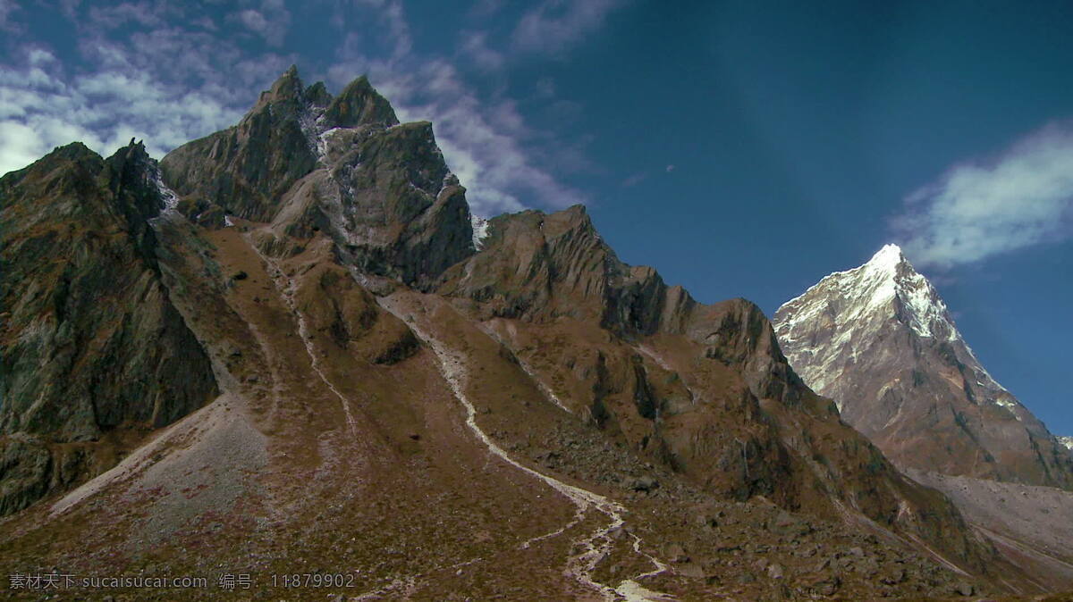 尼泊尔 喜马拉雅山 股票 录像 白色 冰川 场景 登山 风景 高度 高峰 国家 户外 环境 冒险 亚洲 基地 美丽的 美丽 蓝色 棕色 云 冷 探险队 场 徒步旅行 山 冰 景观 生活 自然 植物 山脉 脊 岩石 天空 雪 陡峭 最高 trail 旅行 野生 荒野