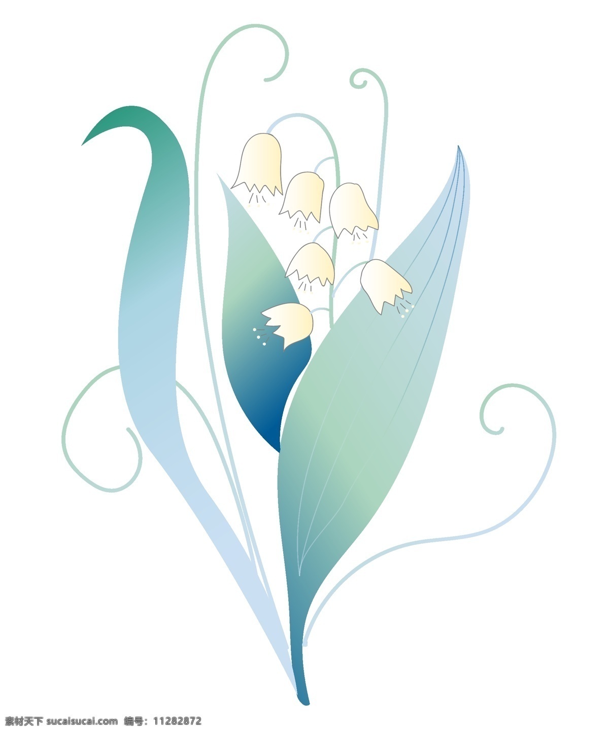 漂亮 植物 花 藤 插画 绿色植物 唯美植物 绿色 白色小花 漂亮的花藤 植物花藤 花藤插图 花朵