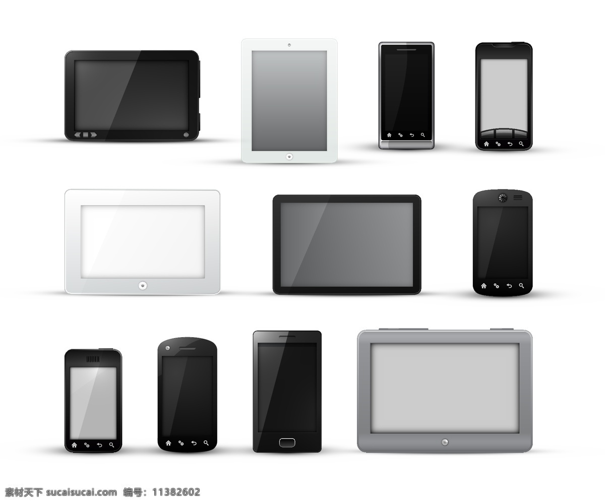 电子产品 模板 矢量 ipad 平板电脑 智能 手机 格式 矢量图 其他矢量图