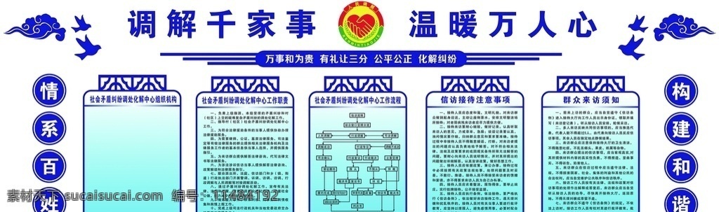 调解千家事 温暖万人心 民事调解 矛盾纠纷 人民调解 矛调中心 信访