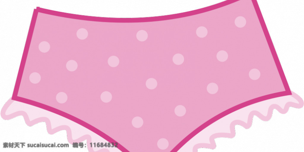粉红色 内裤 矢量 剪贴 画 粉红色的 服装 花边 内衣 女 女人 颜色 衣服 星罗棋布 svg 矢量图 日常生活