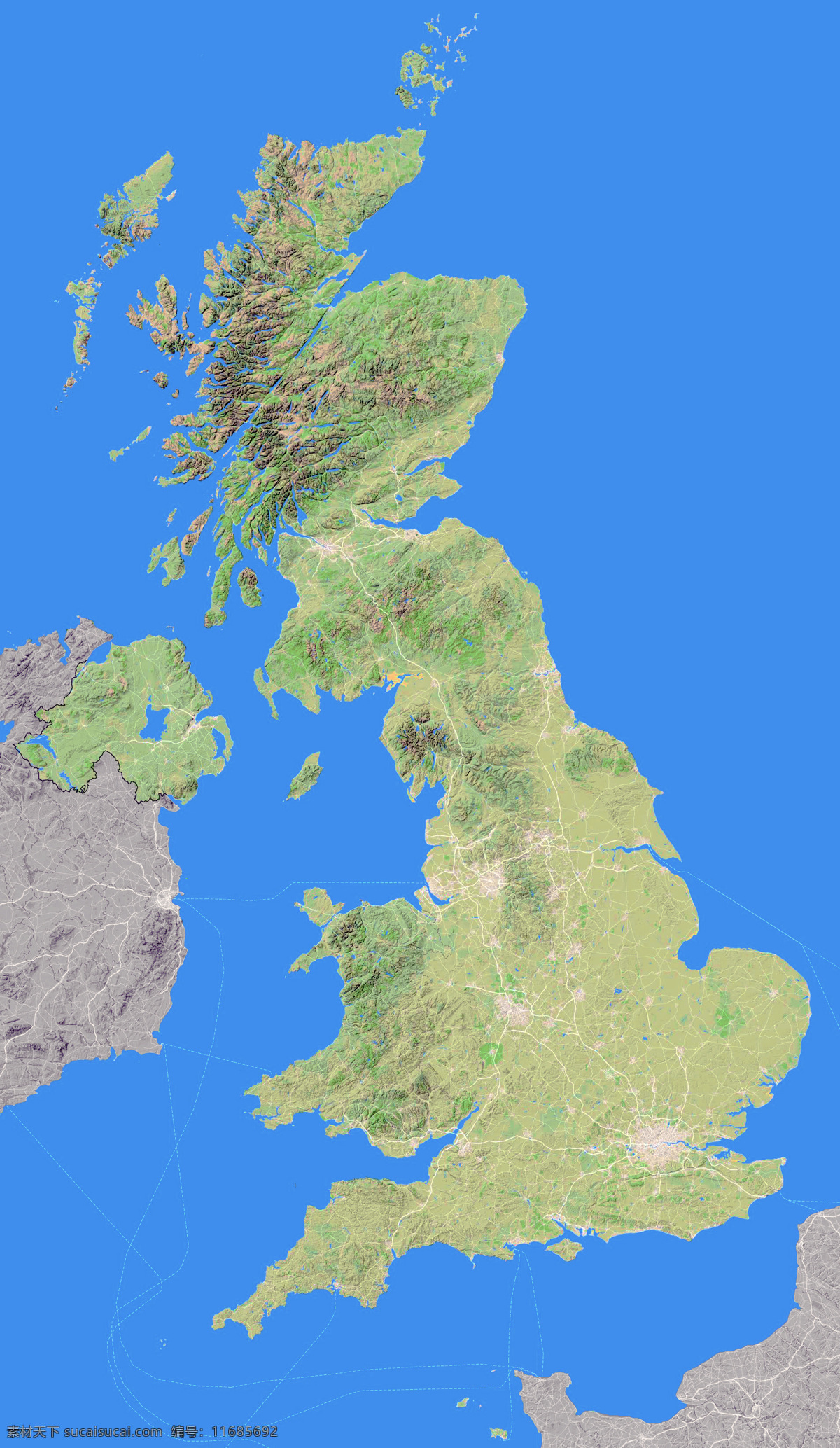 英国地形图 英国 地形图 亚洲 欧洲 非洲 美洲 澳洲 南极洲 上帝之眼 卫星图 俯视图 nasa 地中海 海洋 山地 西西里岛 撒丁岛 阿尔卑斯山 南欧 东欧 地球 自然景观 自然风景