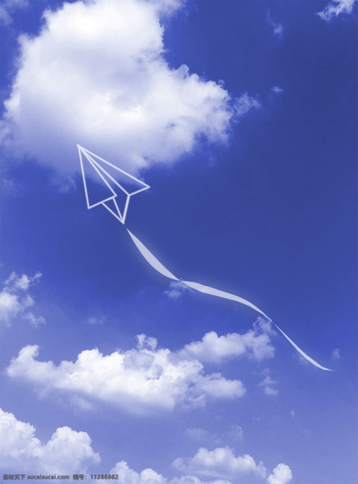 纸飞机素材 免抠图 透明 纸飞机 飘带 海报 广告 宣传
