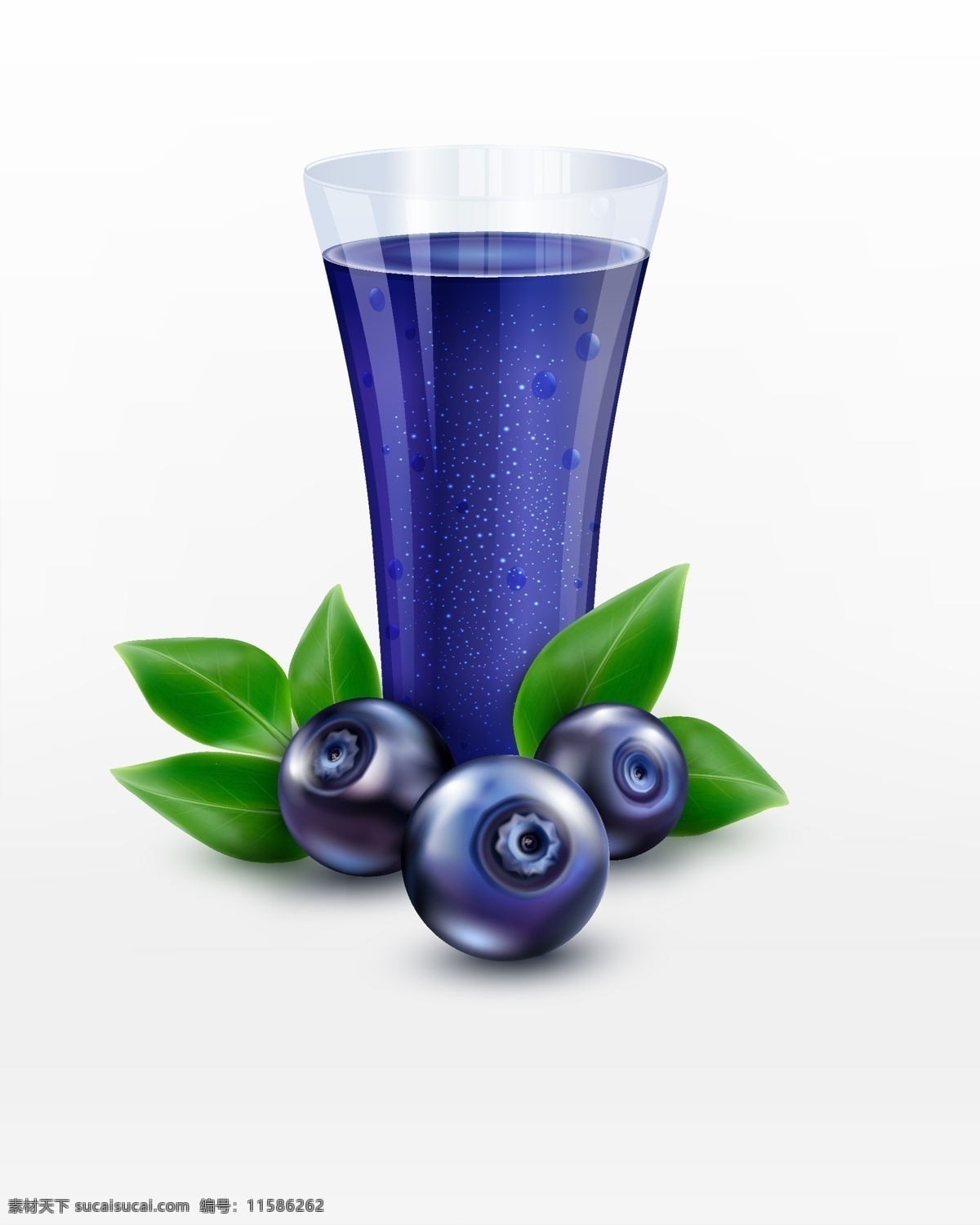 美味的蓝莓汁 水果 饮料 美味 蓝莓汁