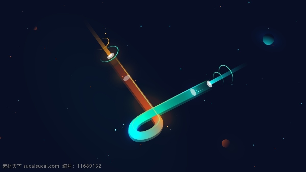 霓虹 字体 l 宇宙 星球 原创 矢量 插画 插图 霓虹字体 宇宙星球 朋友圈配图 手机壁纸 配图 微博配图 公众号配图 文章配图 手绘