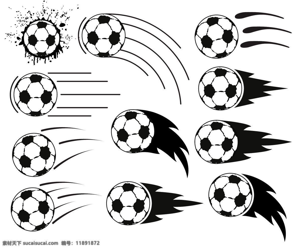 矢量足球 足球 巴西 世界杯 世界杯主题 足球比赛 足球赛事 体育运动 生活百科 矢量素材 白色