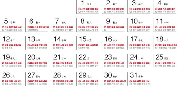 2014 年 日历 宜 忌 2014日历 台历 宜忌 矢量图 其他矢量图