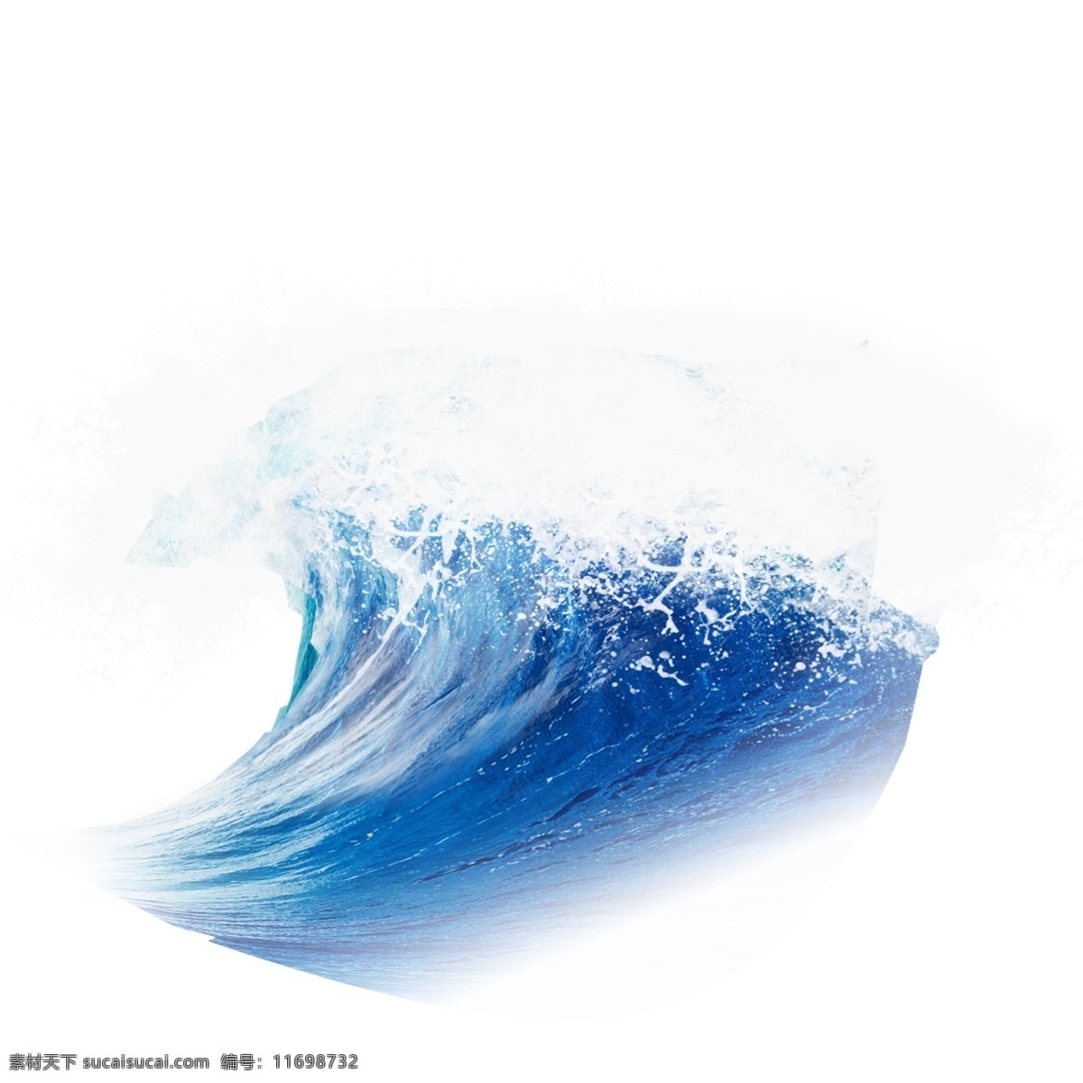 海面 蓝色 海浪 白色 浪花 元素 水浪 波涛 大海 波浪 效果 矢量 浪 海洋 装饰