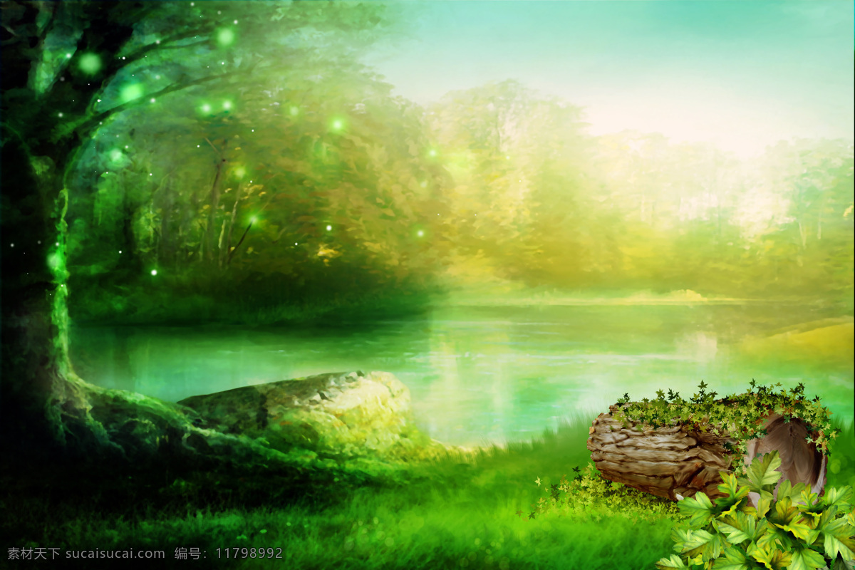 梦幻摄影背景 梦幻世界 梦幻背景 花草 湖水倒木 木头 梦幻 油画 童话 童话世界 婚纱摄影 婚纱背景 婚礼背景 摄影背景 影楼背景 影楼模板 相片模板 相片背景 照片模板 照片背景 设计风光 风景漫画 动漫动画