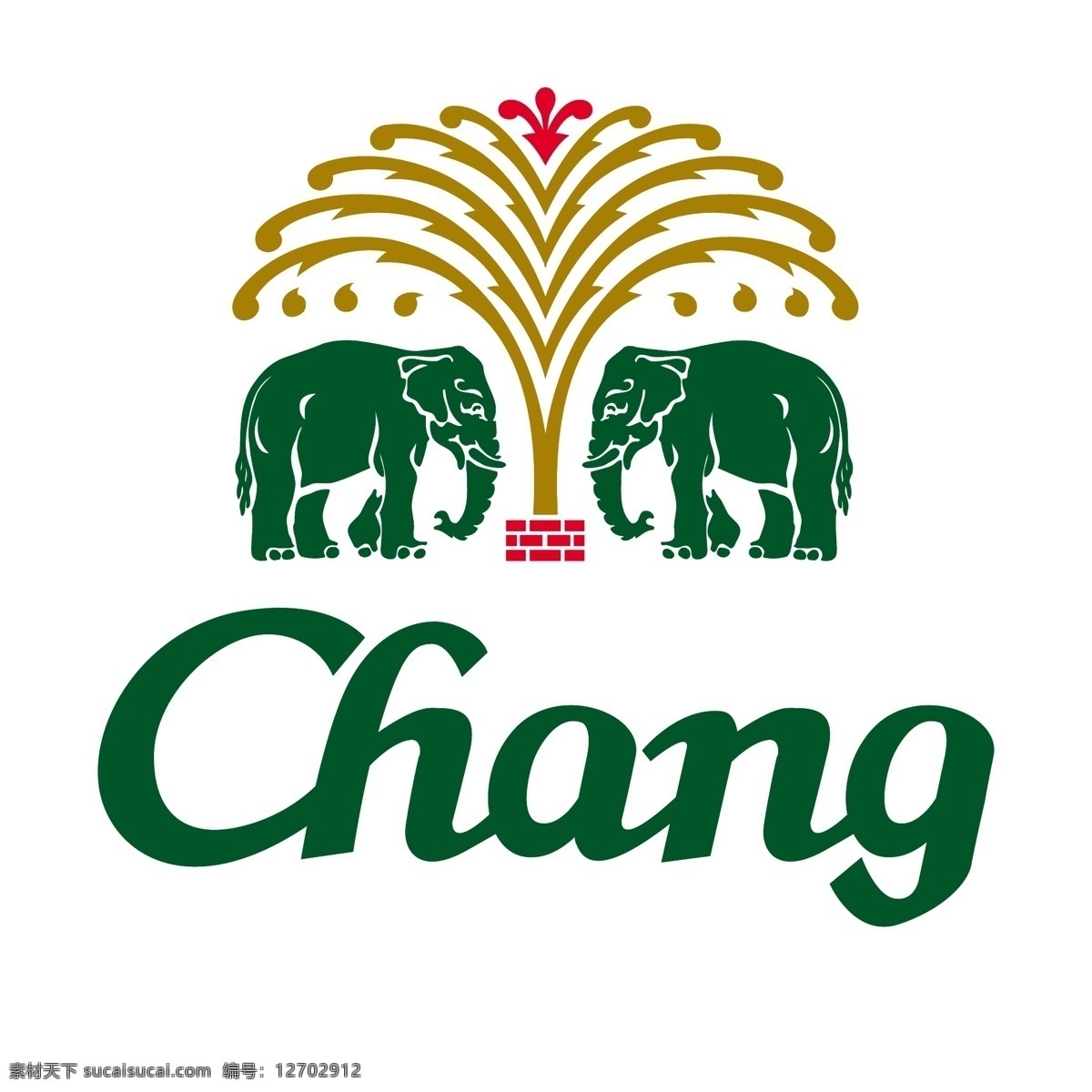泰国 象 牌 啤酒 logo chang beer 狮牌 企业标志 企业 标志 标识标志图标 矢量