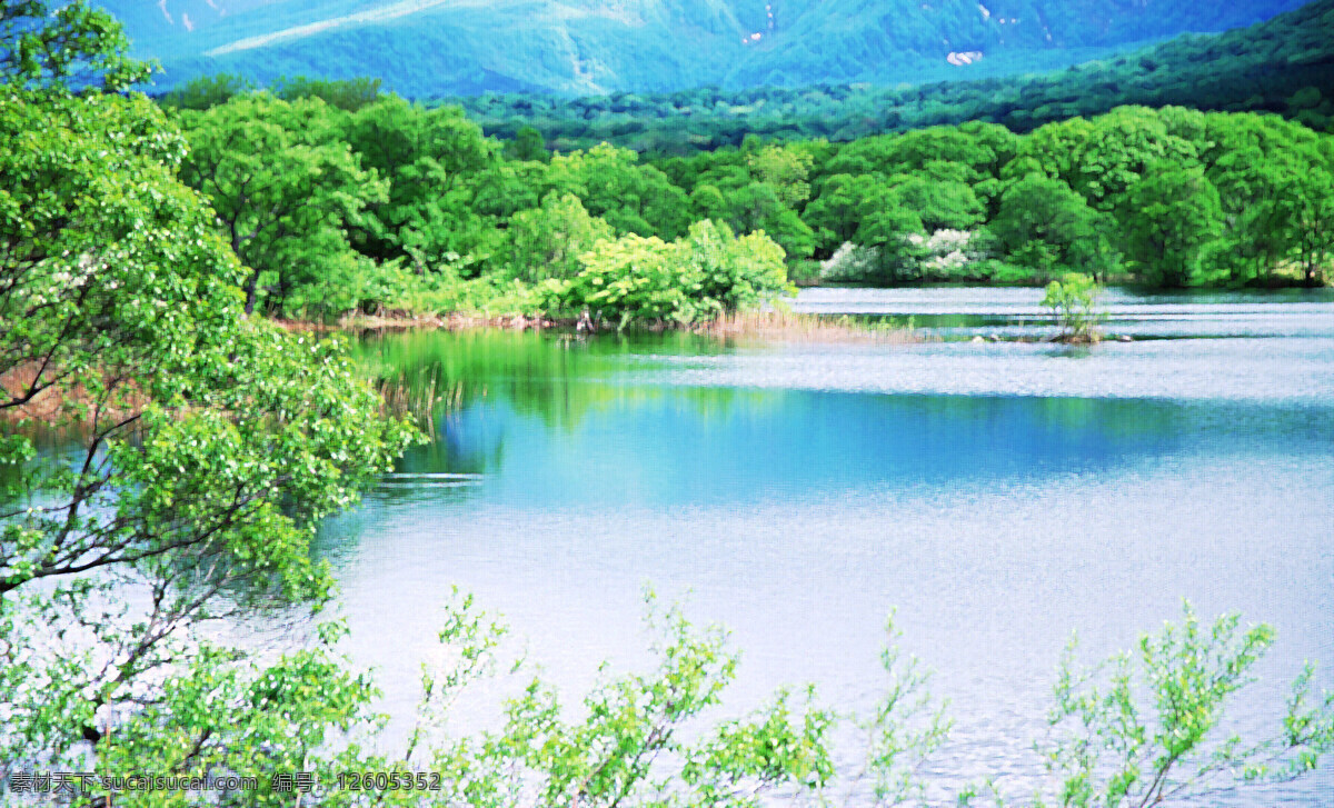 风景 湖 湖光山色 湖畔 绘画书法 山 山水 山水画 设计素材 模板下载 树木 树林 山恋 自然风景 水彩画 风景画山水画 文化艺术 装饰素材 山水风景画