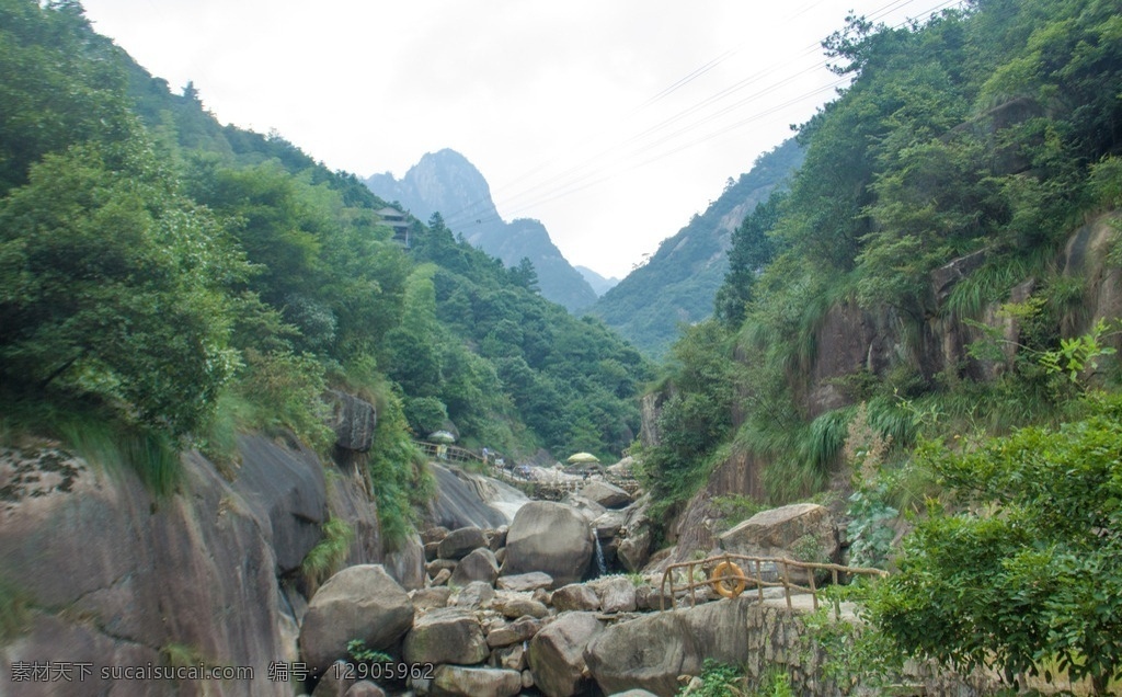 安徽 黄山 凤凰 源 大峡谷 景区 凤凰源大峡谷 自然风光 山 石 峡谷 自然景观 风景名胜