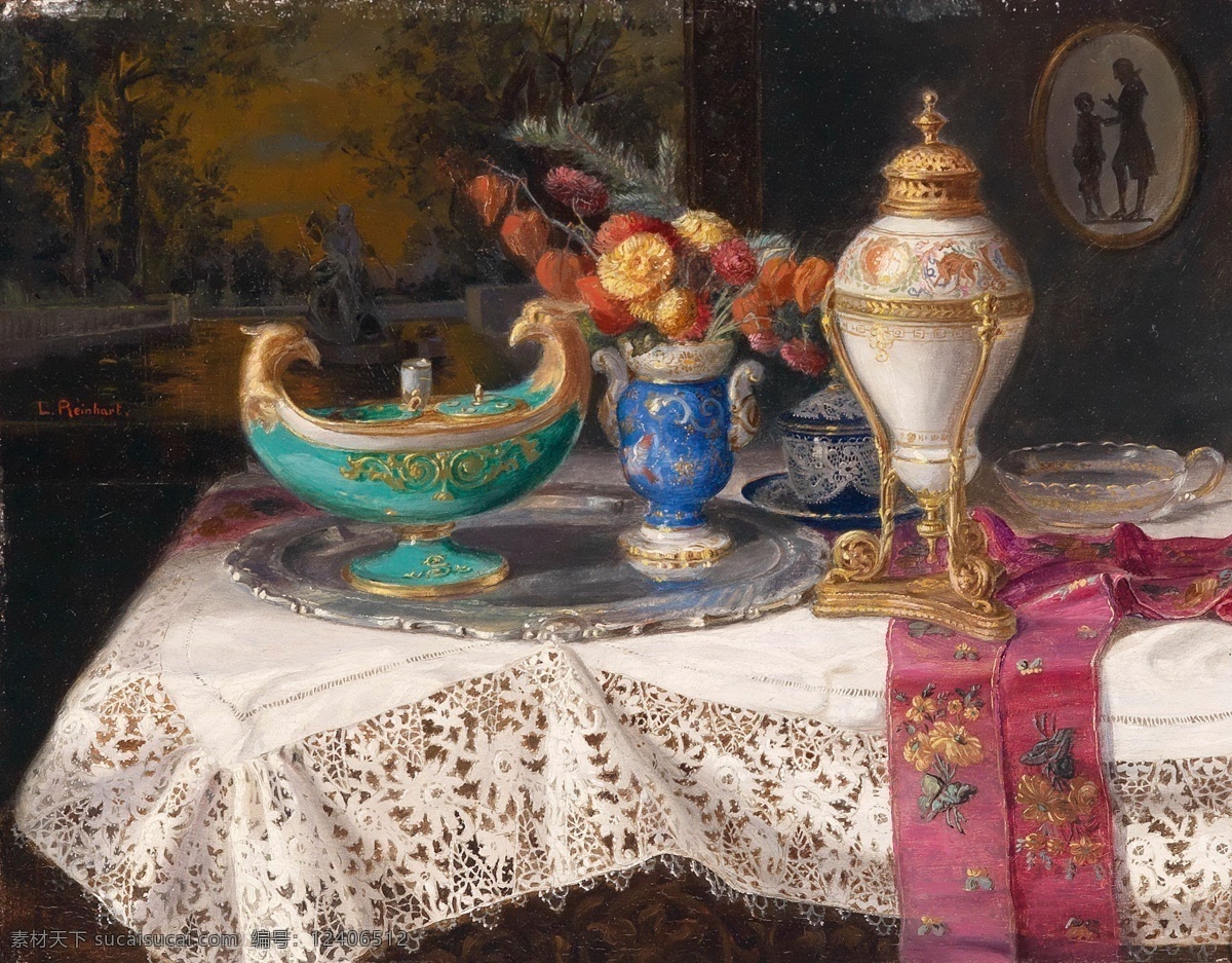 实物 杯子 罐子 器皿 静物 印象 画派 写实主义 油画 装饰画 闈 欑 墿 鍣 装饰素材