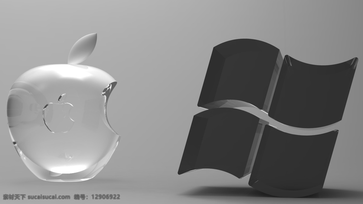 3d 苹果 标志 模型 基于 赛义德 kazmei mac 三维 3d模型素材 其他3d模型