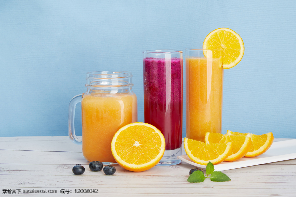 新鲜水果果汁 美味 新鲜 水果 橙子 果汁 鲜榨 餐饮美食 饮料酒水