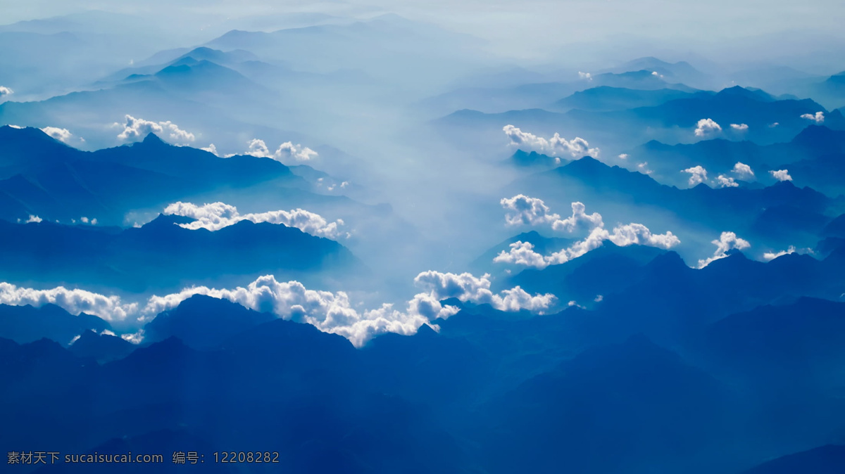 蓝天 白云 云朵 背景 云彩 晴天 天空素材 自然景观 自然风景