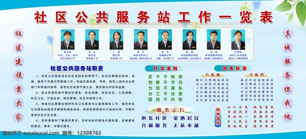 社区 公共 服务站 工作 一览表 组织网络 管理网络图 网络图 组织网络图 机构网络图 工程网络图 组织 管理 网络 图 组织图 管理中心 中心 工作人员 服务人员 办公人员 人员一览表 办公室人员 职业人员 人员公示 人员 社区展板 和谐社区 社区宣传栏 社区服务 社区宣传 社区服务中心 社区服务站 社区标语 社区制度 服务宗旨 服务标准 基本准则 行为准则 展板模板 广告设计模板 源文件